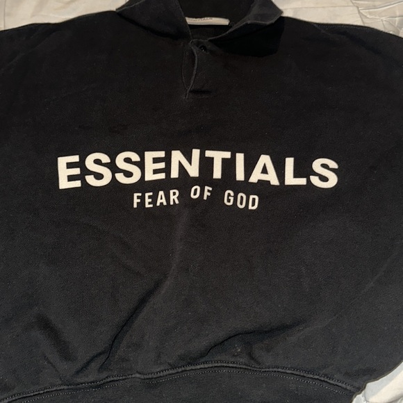 Kids Fear OF GOD collar polo Sweater - Picture 2 of 3